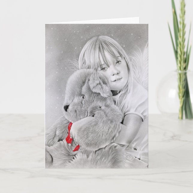 Christmas Teddy Bear Gift Card (Front)