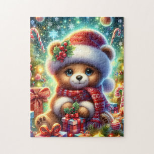 Christmas Teddy Bear Puzzle