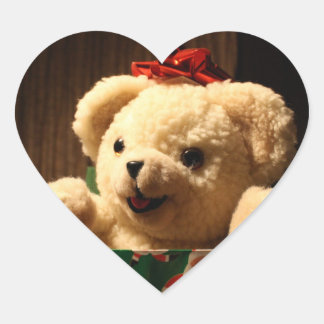 Christmas Teddy Bear Stickers