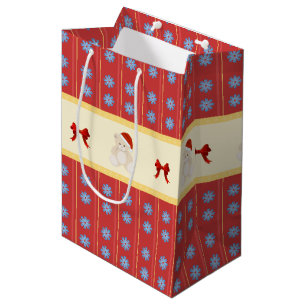 Christmas Teddy Gift Bag