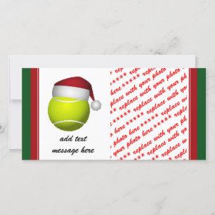 Christmas Tennis Ball Holiday Card