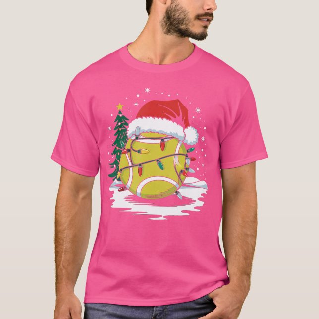Christmas Tennis T-Shirt (Front)