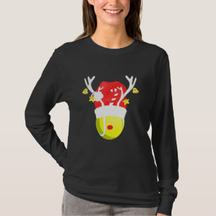 Christmas Tennis - Tennis Player Racket Sport T-Shirt