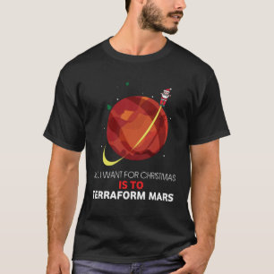 Christmas Terraforming Mars  Christmas Board game  T-Shirt