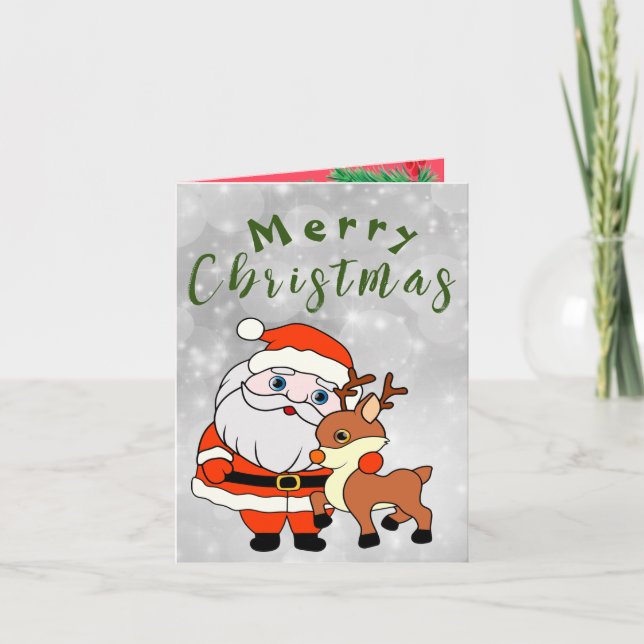 Christmas Thank You Card (Front)