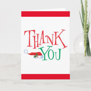 Christmas Thank You Card