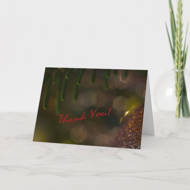 Christmas Thank You Card (Front)