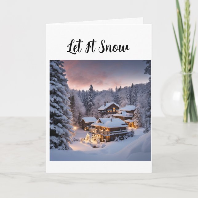 Christmas Thank You Card (Front)