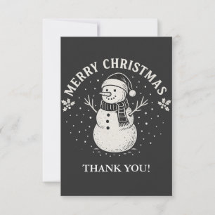 Christmas Thank You Card