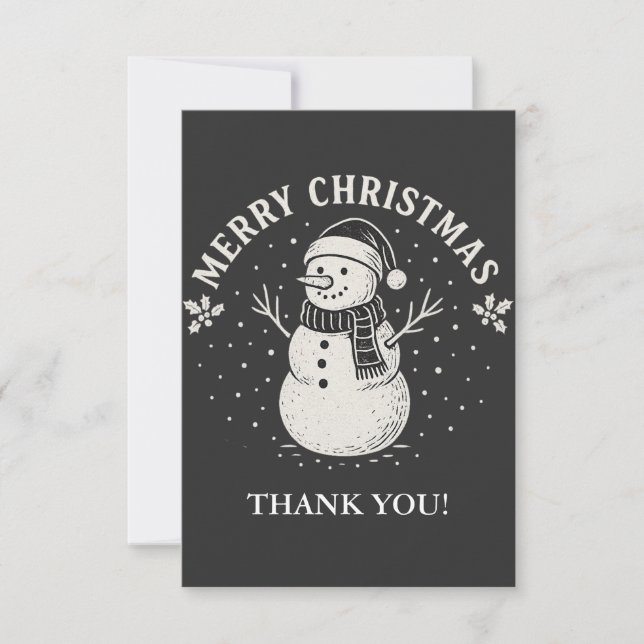 Christmas Thank You Card (Front)