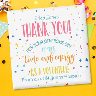 christmas Thank you covid-19 volunteer gift Magnet