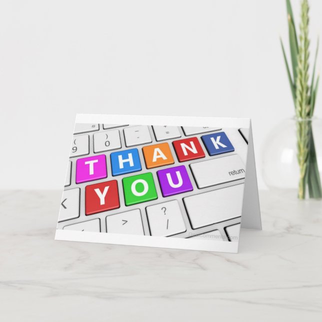 **CHRISTMAS THANK YOU** U MADE IT "SPECIAL" THANK YOU CARD (Front)