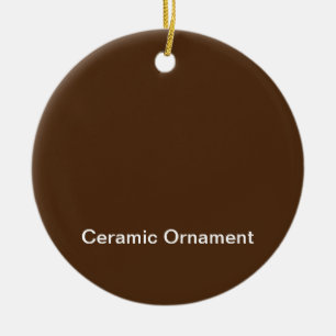 Christmas Thanksgiving Family Shirts & Gifts Ceramic Tree Decoration
