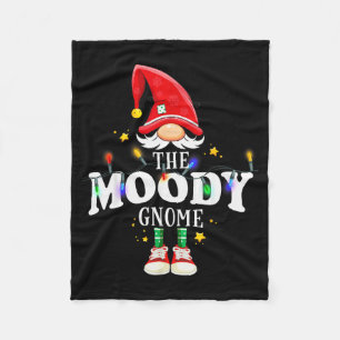 Christmas The Moody Gnome X-mas Matching Pjs Fleece Blanket