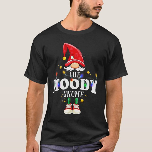 Christmas The Moody Gnome X-mas Matching Pjs  T-Shirt (Front)