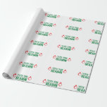 Christmas the season funny holiday wrapping paper<br><div class="desc">Christmas the season funny holiday</div>