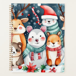 Christmas theme Christmas cute animals  Planner