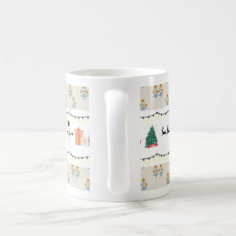 Christmas theme coffee mug, coffee mug