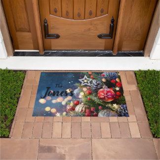 Christmas Theme Custom Door Mat