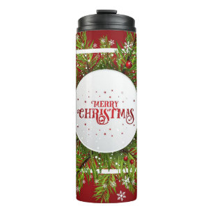 Christmas Theme Design Thermal Tumbler