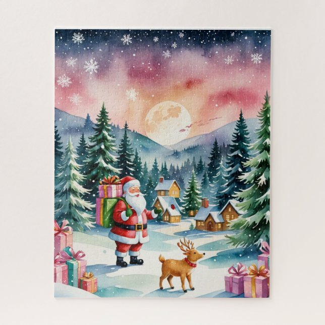 Christmas-Theme Puzzle (Vertical)