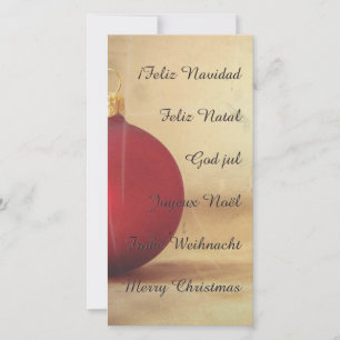 Christmas theme with Christmas ball