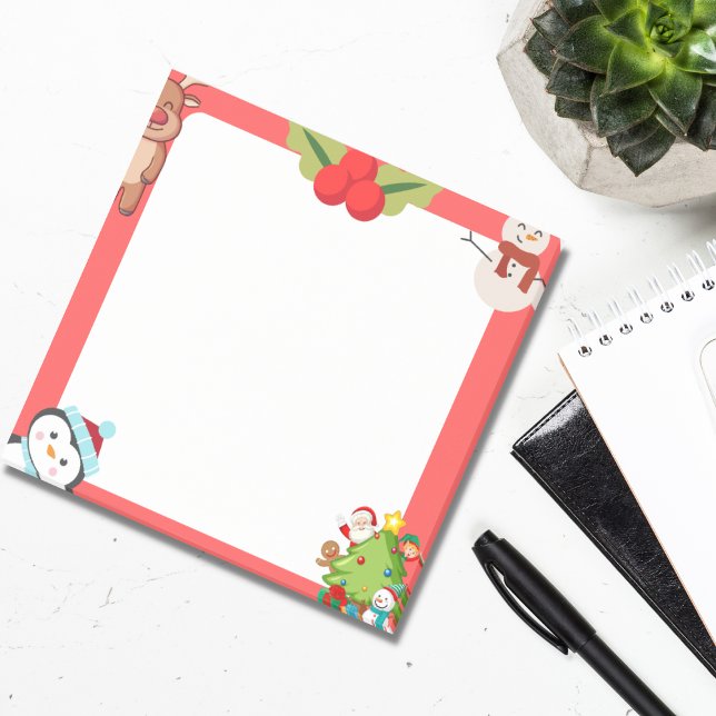 christmas themed cute post-it notes (Creator Uploaded)