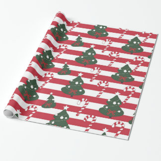 Christmas themed digital graphic pattern - AD003 Wrapping Paper