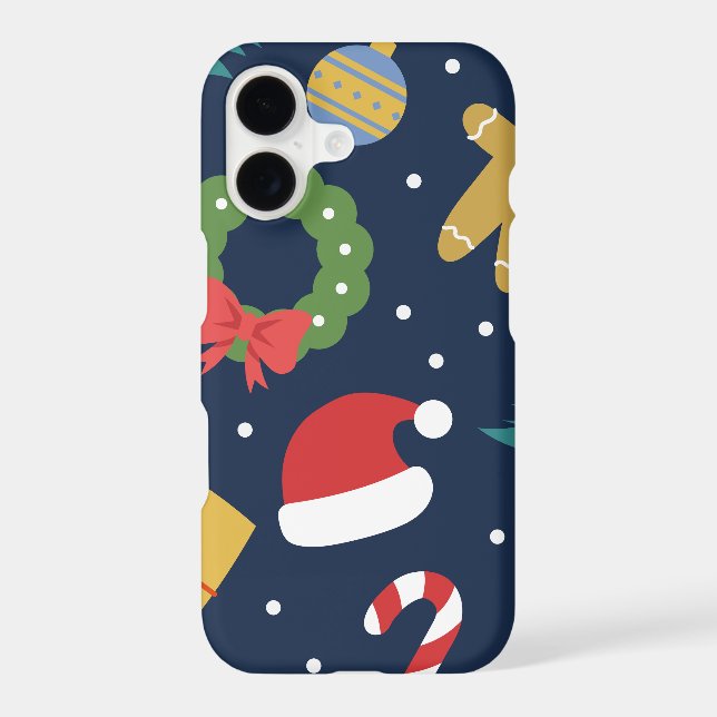 Christmas Themed Iphone Case (Back)