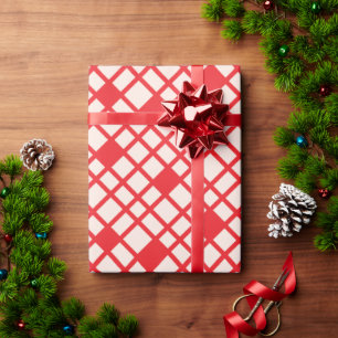Christmas Themed Rustic Wrapping Paper