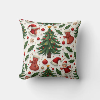 Christmas-themed Throw Pillow