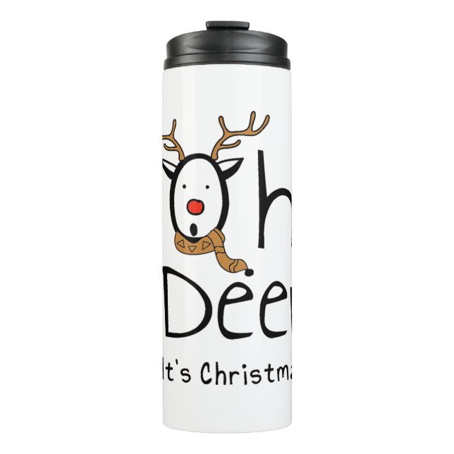 Christmas Thermal Tumbler (Front)