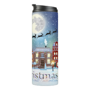 Christmas Thermal Tumbler
