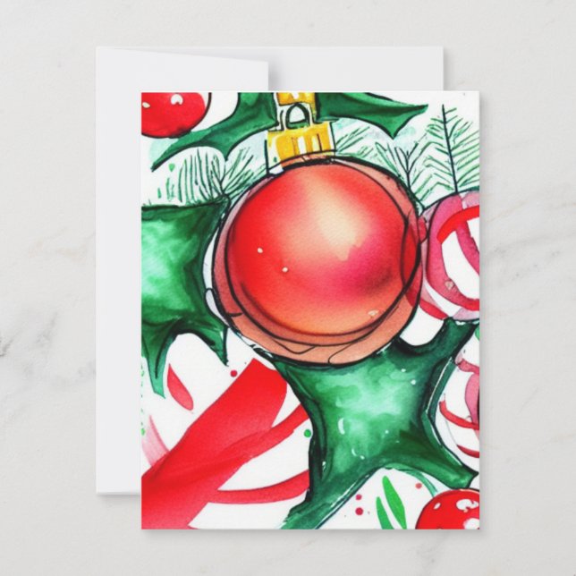 Christmas Things Card (Front)