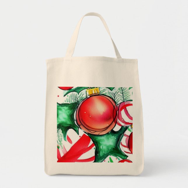 Christmas Things Tote Bag (Front)