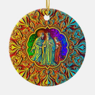 CHRISTMAS ~ Three Kings ~ Ceramic Tree Decoration