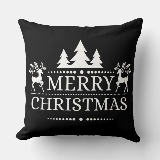 Christmas Throw Pillow (Front)
