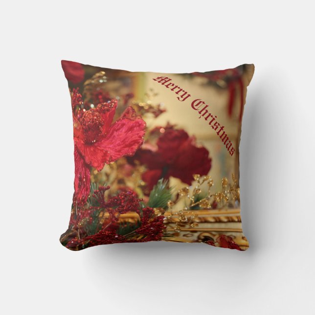 Christmas Throw Pillow (Front)