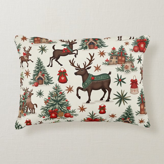 Christmas throw pillow  (Front)