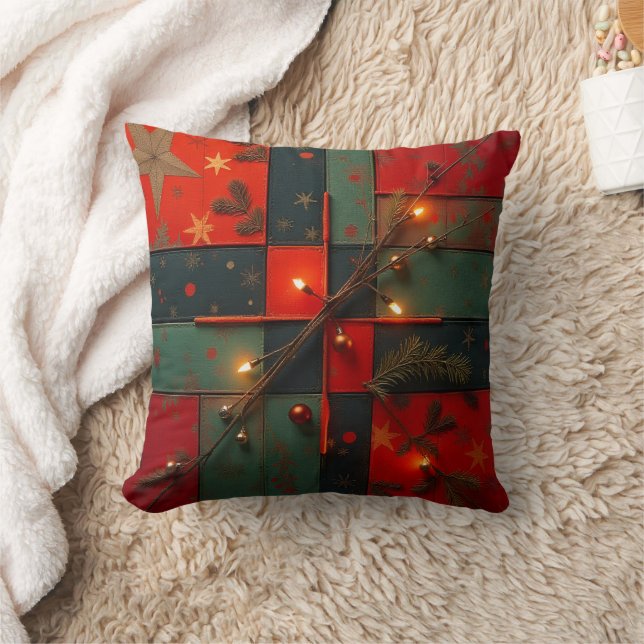 Christmas Throw Pillow (Blanket)