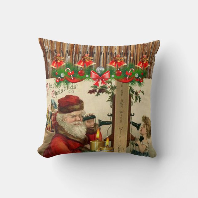 Christmas Throw Pillow (Front)