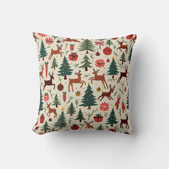 Christmas Throw Pillow (Front)