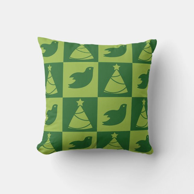 Christmas Throw Pillow (Front)