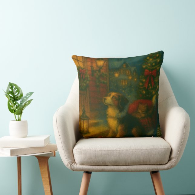Christmas throw Pillow (Chair)