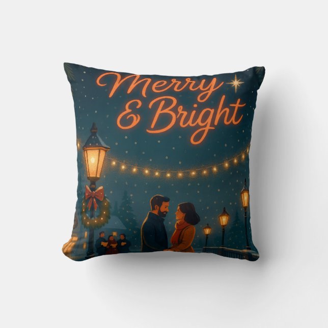 Christmas Throw Pillow (Front)