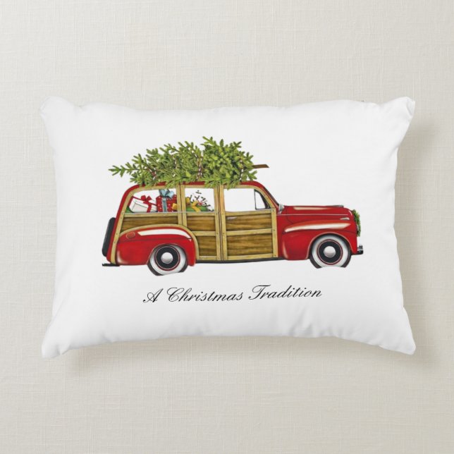 Christmas Throw Pillow (Front)
