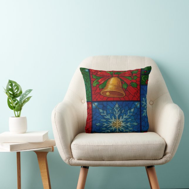 Christmas Throw Pillow (Chair)