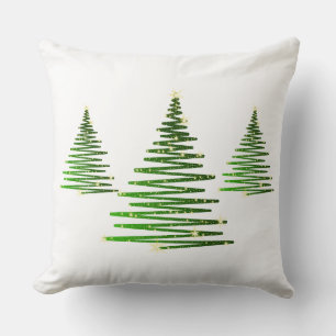 Christmas Throw Pillow-Oh Christmas Tree Cushion