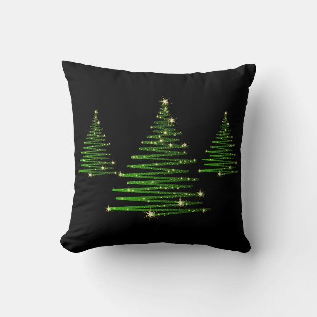 Christmas Throw Pillow-Oh Christmas Tree Cushion (Front)