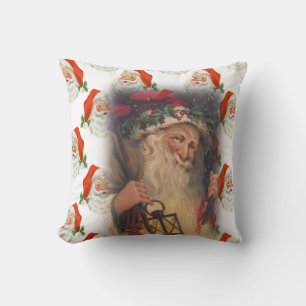 Christmas Throw Pillow Santa